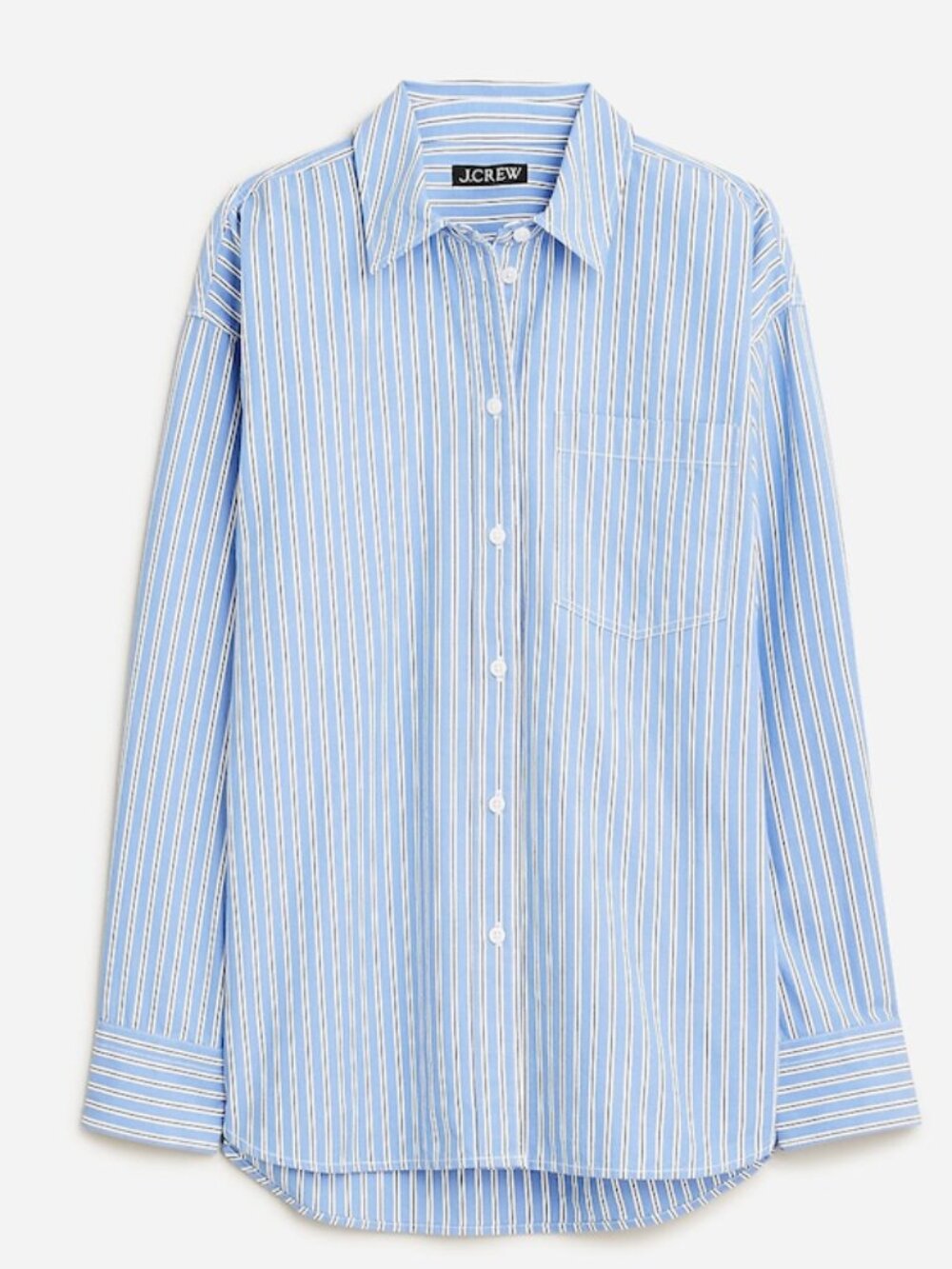 J.Crew Eacute tienne oversized shirt in stripe